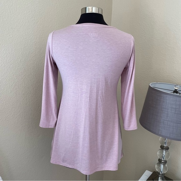 LOGO Lori Goldstein Colorblocked Tunic - Picture 6 of 12